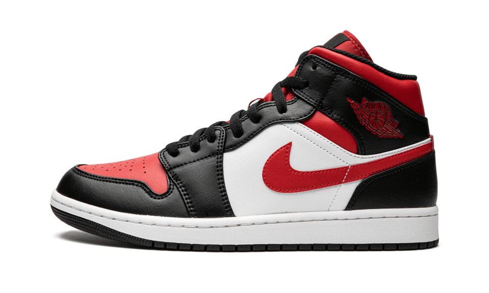 Air Jordan 1 Mid Bred Toe