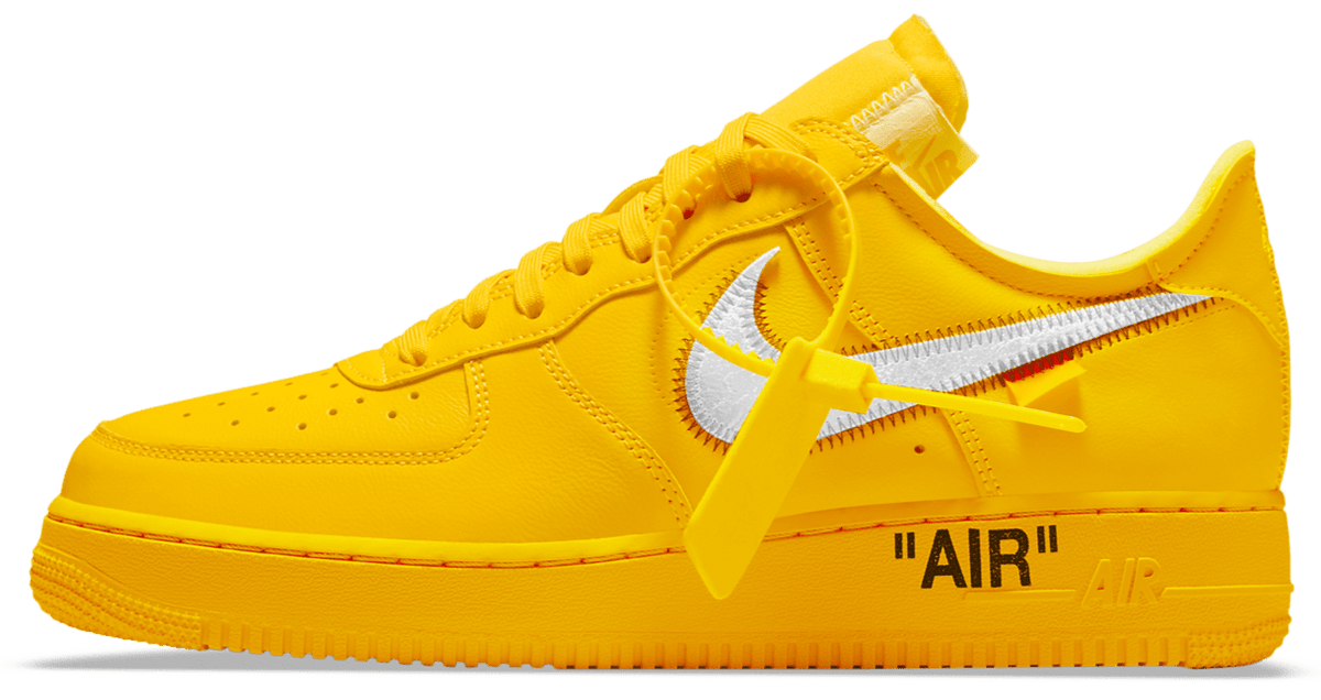 Nike Air Force 1 Low Off-White University Gold