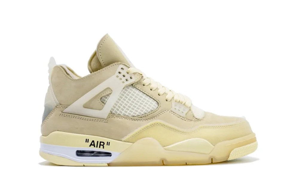 Off-White Air Jordan 4 Retro Sail