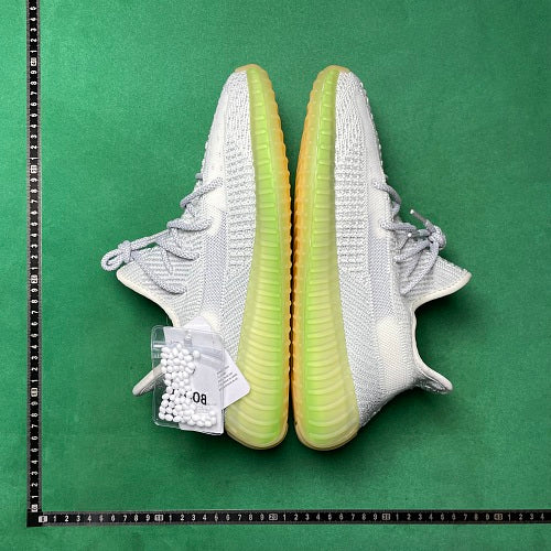 adidas Yeezy Boost 350 V2 — Light Grey / Lime