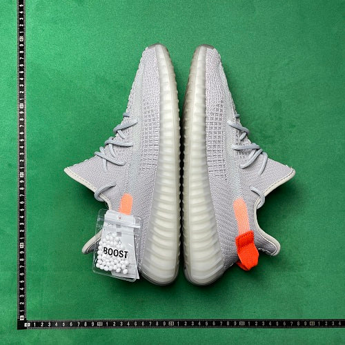 adidas Yeezy Boost 350 V2 — Light Grey / Orange