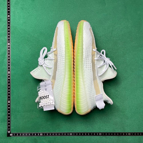adidas Yeezy Boost 350 V2 — White / Lime