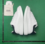 Alexander McQueen Oversized Sneaker — White / Black alternate angle