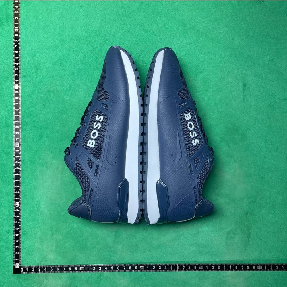 BOSS Low-Top Sneaker — Navy / White