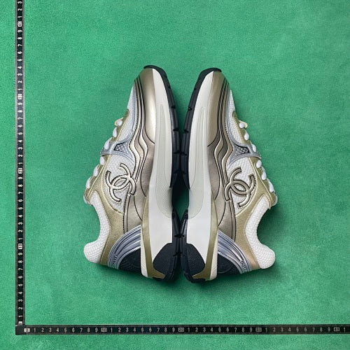 Chanel CC Runner — Champagne / Silver