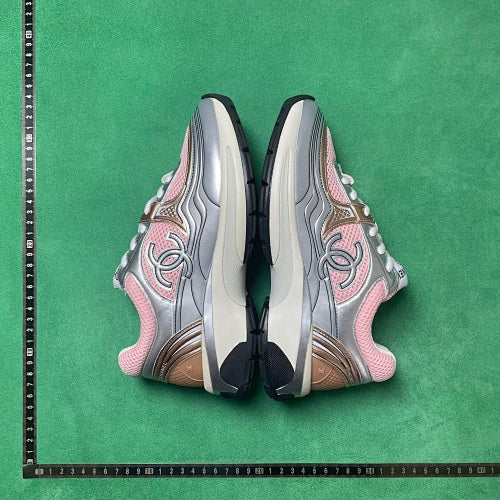 Chanel CC Runner — Pink / Silver