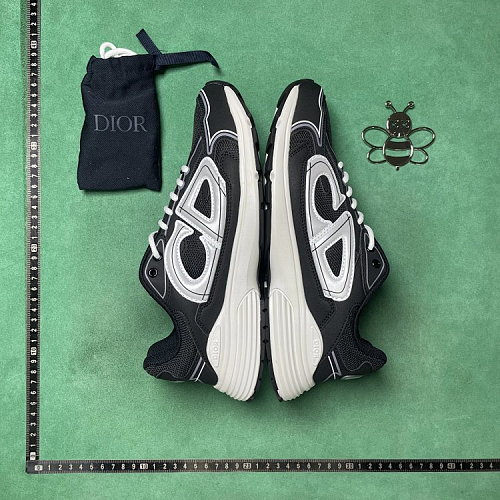 Dior B30 Countdown Sneaker — Black / White