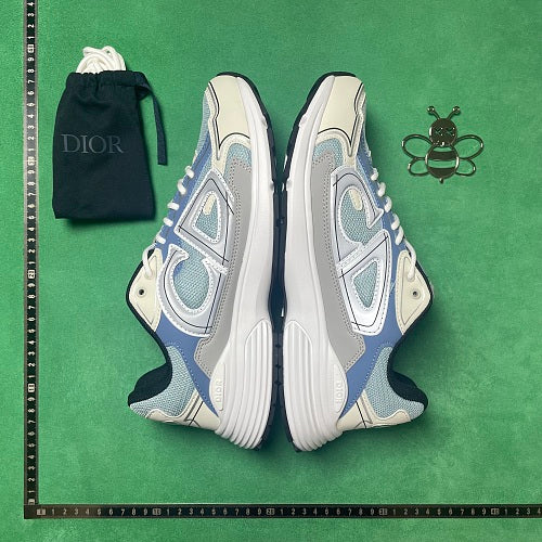 Dior B30 Countdown Sneaker — Ice Blue / White