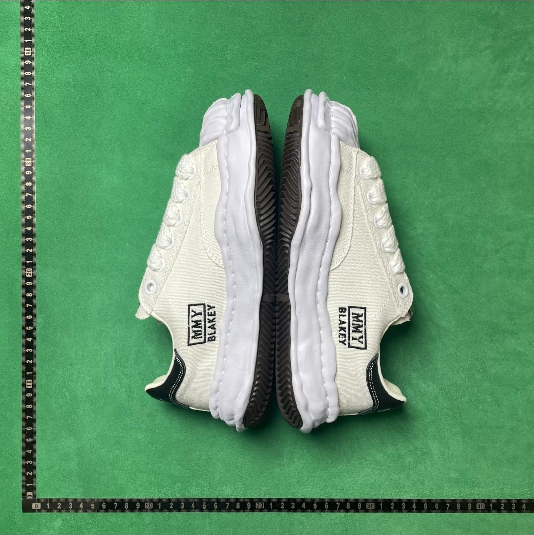 Maison MIHARA YASUHIRO Blakey OG Sole Canvas Low — White
