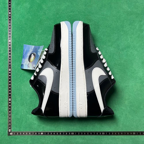 Nike Air Force 1 Low Custom — White / Black / Blue