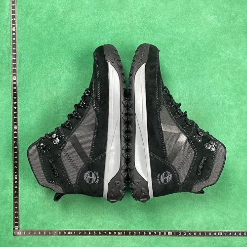 Rick Owens Geobasket with Chrome Hearts Hardware — Black / Grey