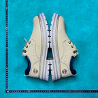 Rick Owens Geobasket with Chrome Hearts Hardware — Cream / Blue alternate angle