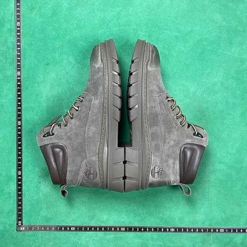 Rick Owens Geobasket with Chrome Hearts Hardware — Grey / Charcoal