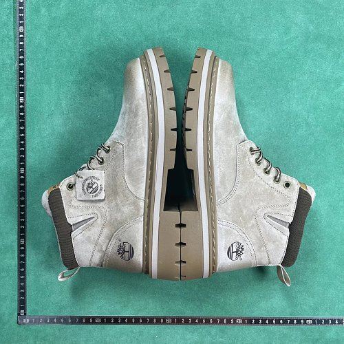 Rick Owens Geobasket with Chrome Hearts Hardware — Grey / White