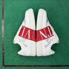 Valentino Garavani Open for a Change Sneaker — White / Red alternate angle