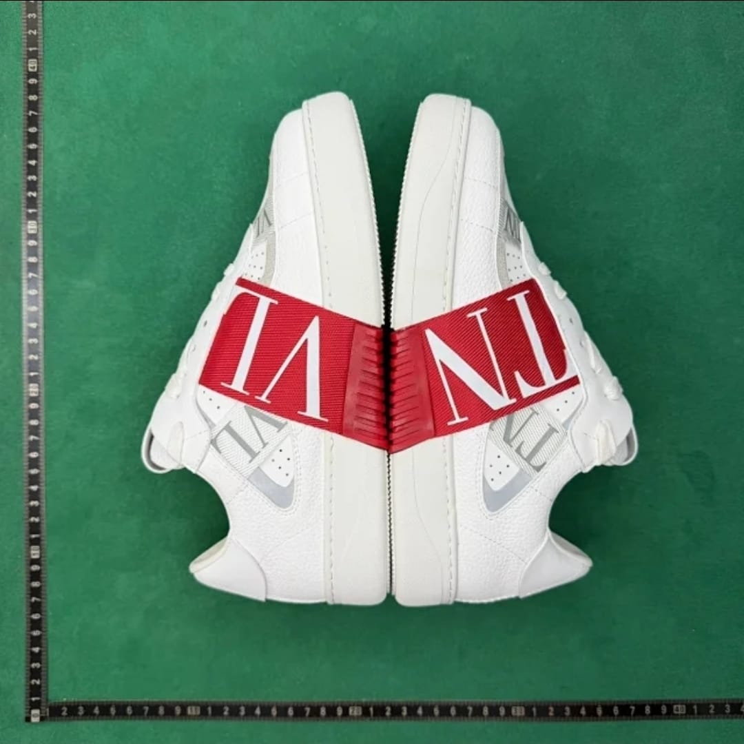Valentino Garavani Open for a Change Sneaker — White / Red